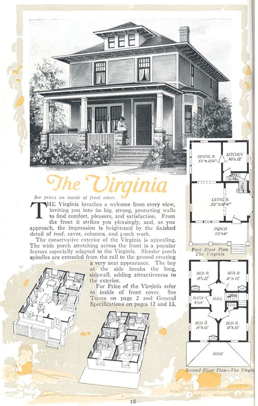 The Kit Homes of Colonial Place (Norfolk, Virginia) Sears Modern Homes